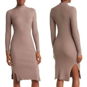 MAGASCHONI Ribbed Midi Bodycon Dress